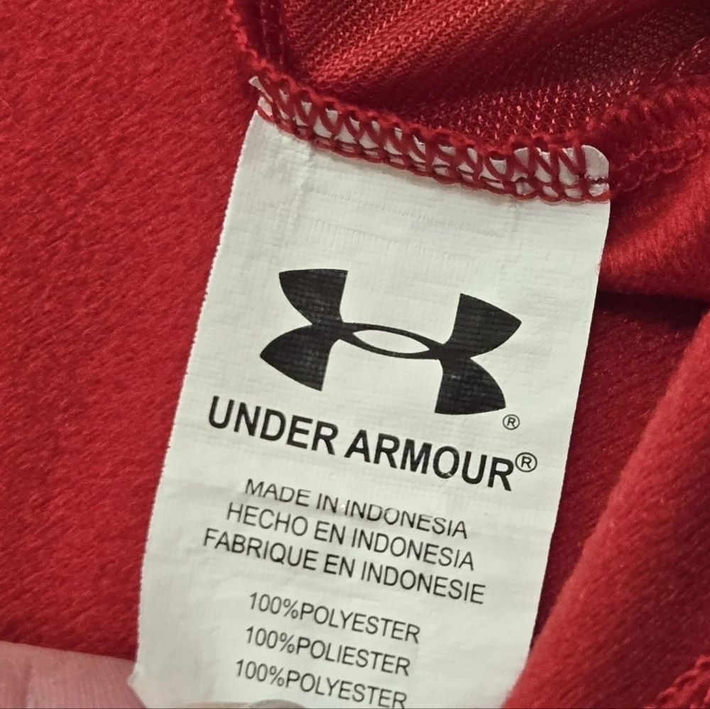 Under Armour Red Zip-Up Jacket, Boys Size 2T